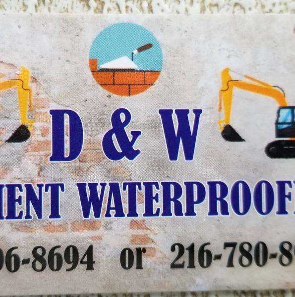 D & W Basement Waterproofing, LLC Logo