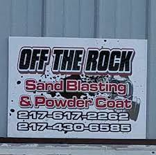 Off The Rock Sandblasting Logo