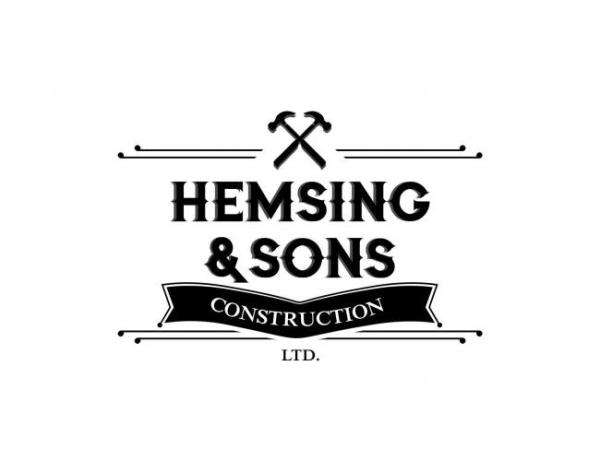 Hemsing & Son's Construction Ltd. Logo