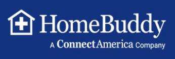 HomeBuddy A Connect America Company Logo