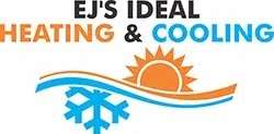 EJ's Ideal Heating & Cooling Logo