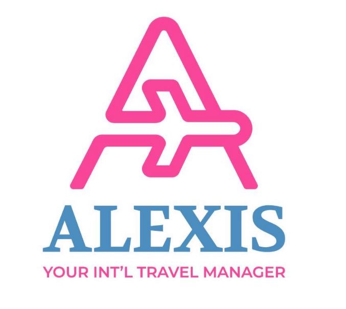 Alexis, Your Int'l Travel Manager Logo