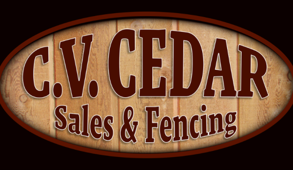 C.V. Cedar Sales & Fencing Ltd. Logo
