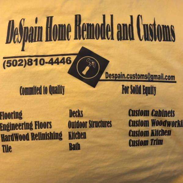 DeSpain Home Remodels and Customs Logo