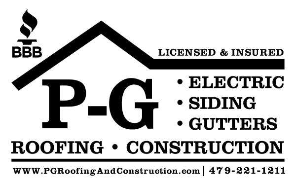 P-G Roofing & Construction, Inc. Logo