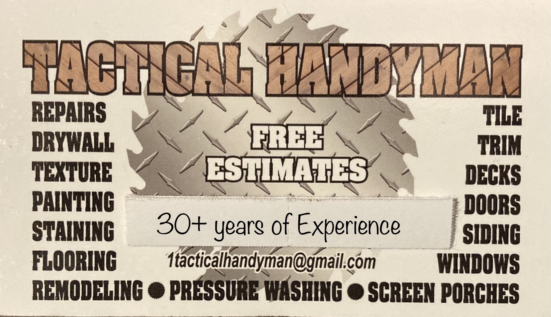 Tactical Handyman Logo