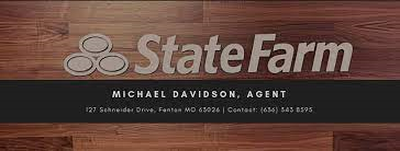 Michael T Davidson, State Farm Insurance Agent Logo