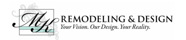 M K Remodeling and Design Logo