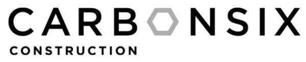 Carbon Six Construction Inc. Logo