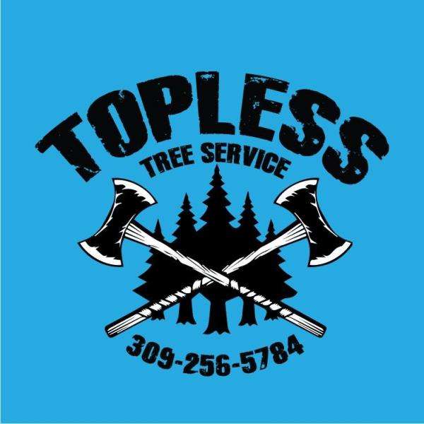 Topless Tree Service Logo