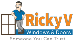 Ricky-V Windows and Doors Logo