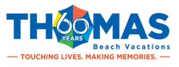 Thomas Beach Vacations Logo
