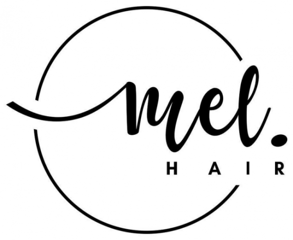 Mel.Hair Logo