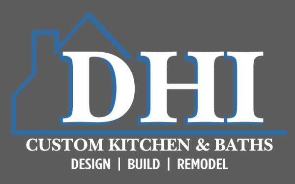 DHI Custom Kitchen & Baths Logo