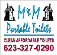 M & M Portable Toilets LLC Logo