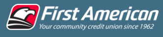 First American Credit Union Logo