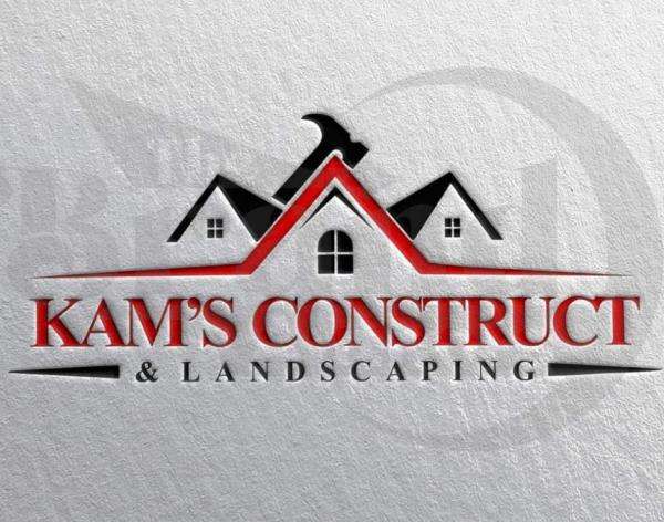 Kam's Construction & Landscaping Logo