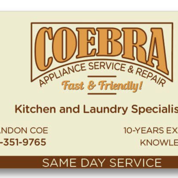 Coebra Appliance Repair Logo
