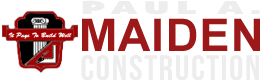 Paul A Maiden Construction, Ltd. Logo