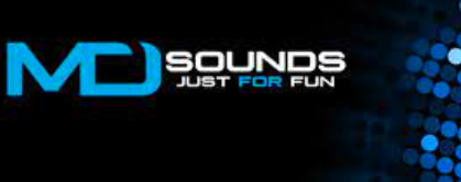 M & D Sound Logo