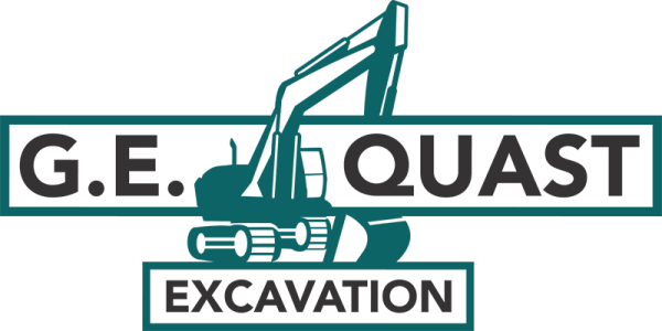 GE Quast Excavating Logo