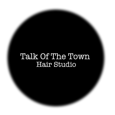 The Talk of the Town Hair Studio Logo