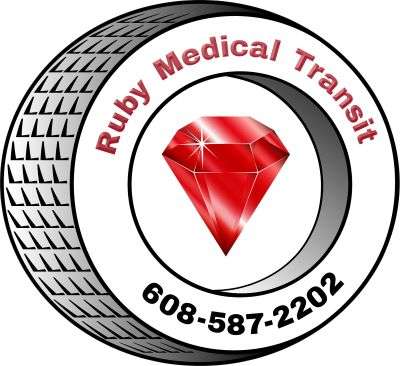 Ruby Medical Transit Services Logo