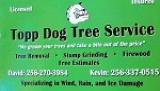 Topp Dog Tree Service Logo