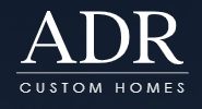 ADR Custom Homes Logo