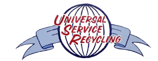 Universal Service Recycling Logo