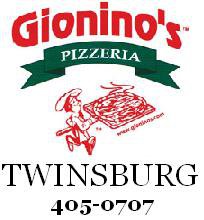 Gionino's Pizzeria - Twinsburg Logo