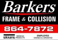 Barker's Frame & Collision Repair Logo
