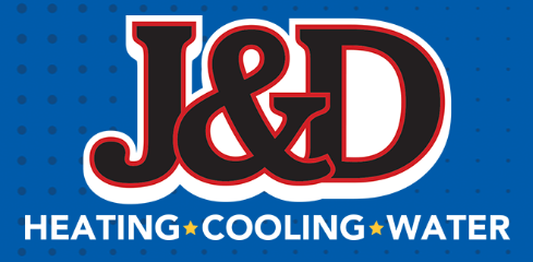 J&D Heating, Cooling and Water Logo