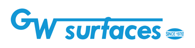 G.W. Surfaces Logo