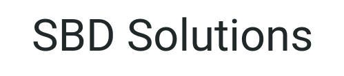 SBD Solutions Logo