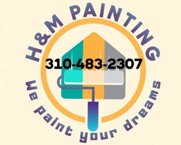 Painting H&M Logo