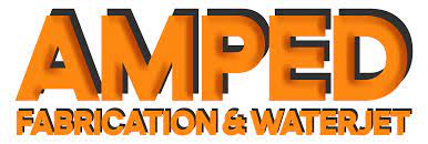 Amped Fabrication & Waterjet LLC Logo