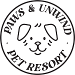 Paws and Unwind Pet Resort Logo