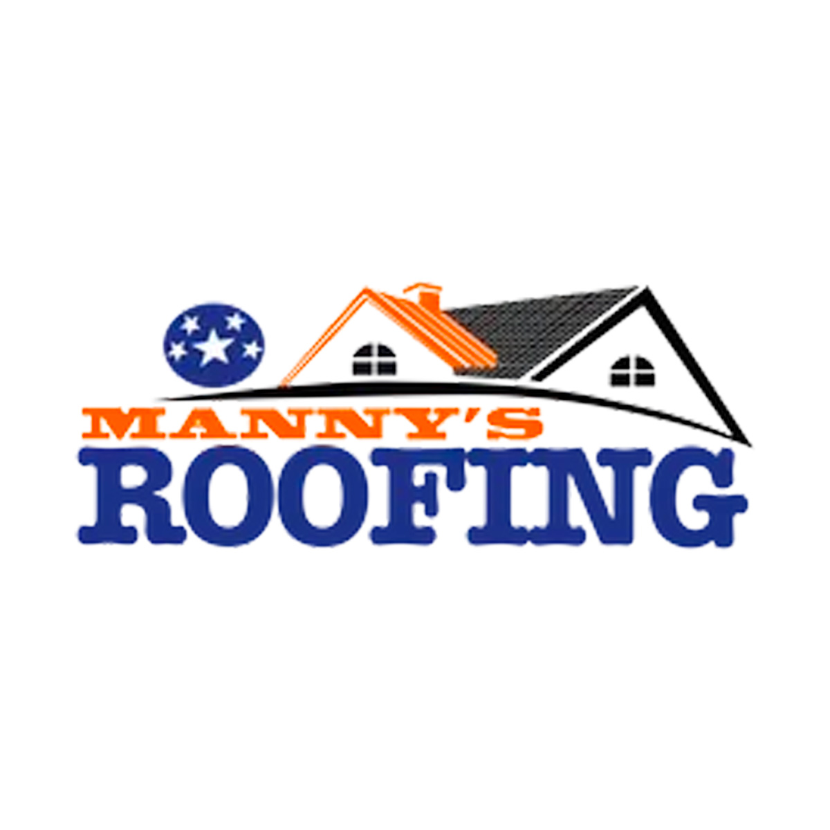 Manny's Roofing Logo