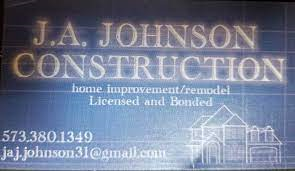 J.A. Johnson Construction Logo