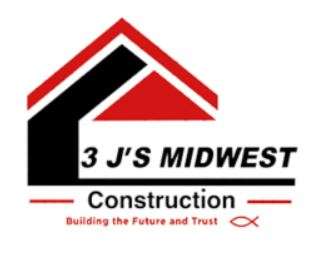 3 J's Midwest Construction LLC Logo