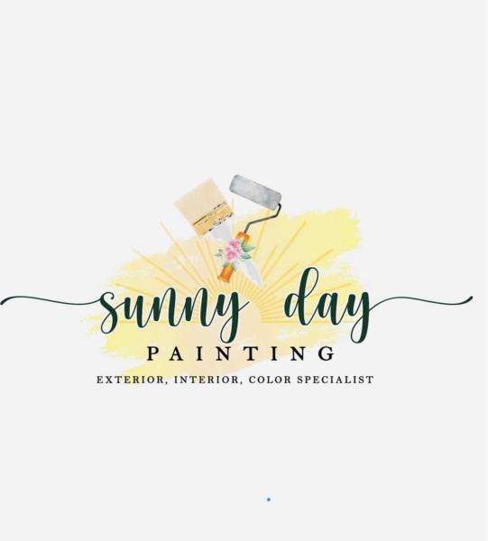 Sunny Day Painting Logo