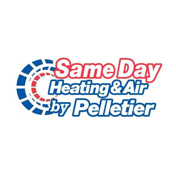 Same Day Heating & Air by Pelletier Logo