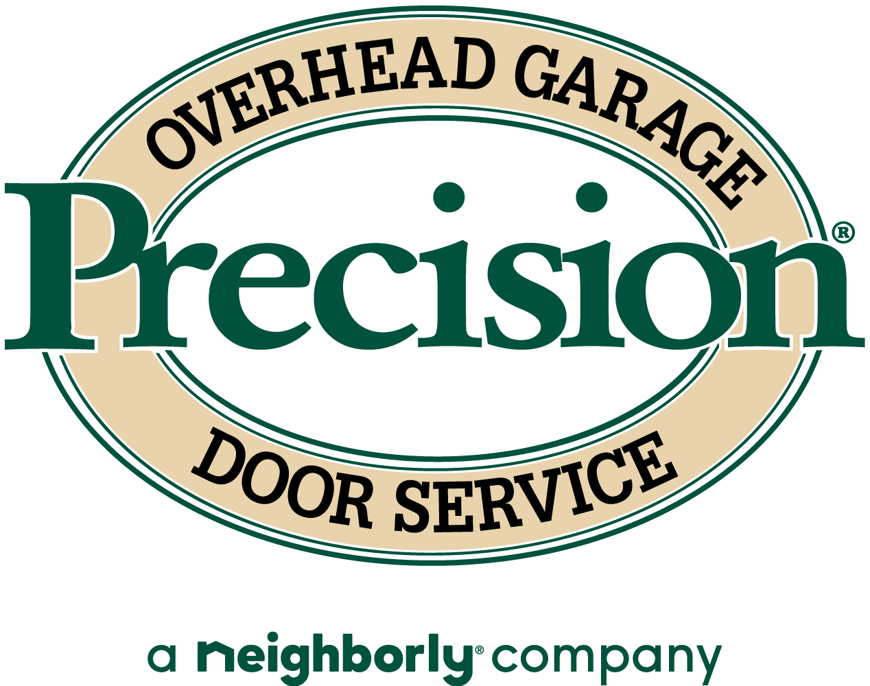 Precision Garage Door Service Logo