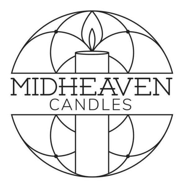 Midheaven Candles Logo