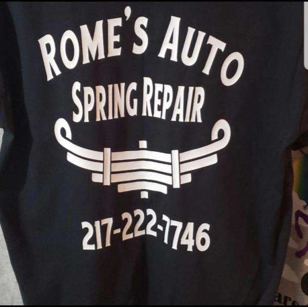 Rome's Spring Repair Logo