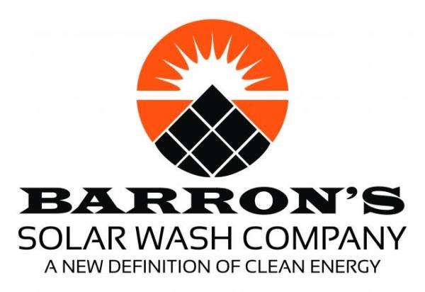 Barron's Solar Wash Company Logo