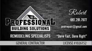 Professional Building Solutions Logo