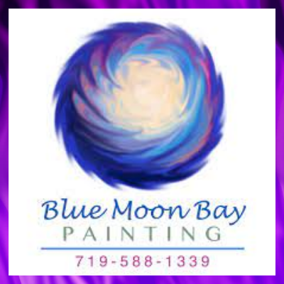 Blue Moon Bay Painting Logo