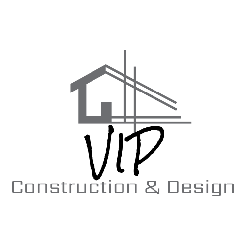 VIP Construction & Design Logo